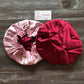 Reversible Satin Baby and Adult Bonnet